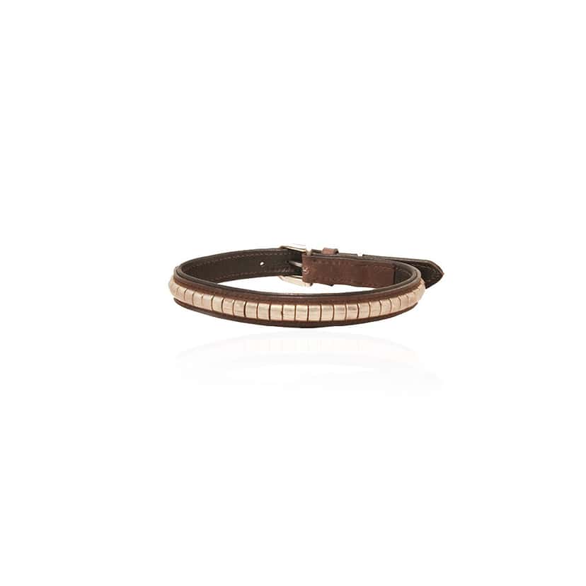 Collier personnalisé en cuir CLINSHER