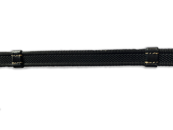 Rênes Stubben cuir marron grip arrêtoirs - Sport & Plein air